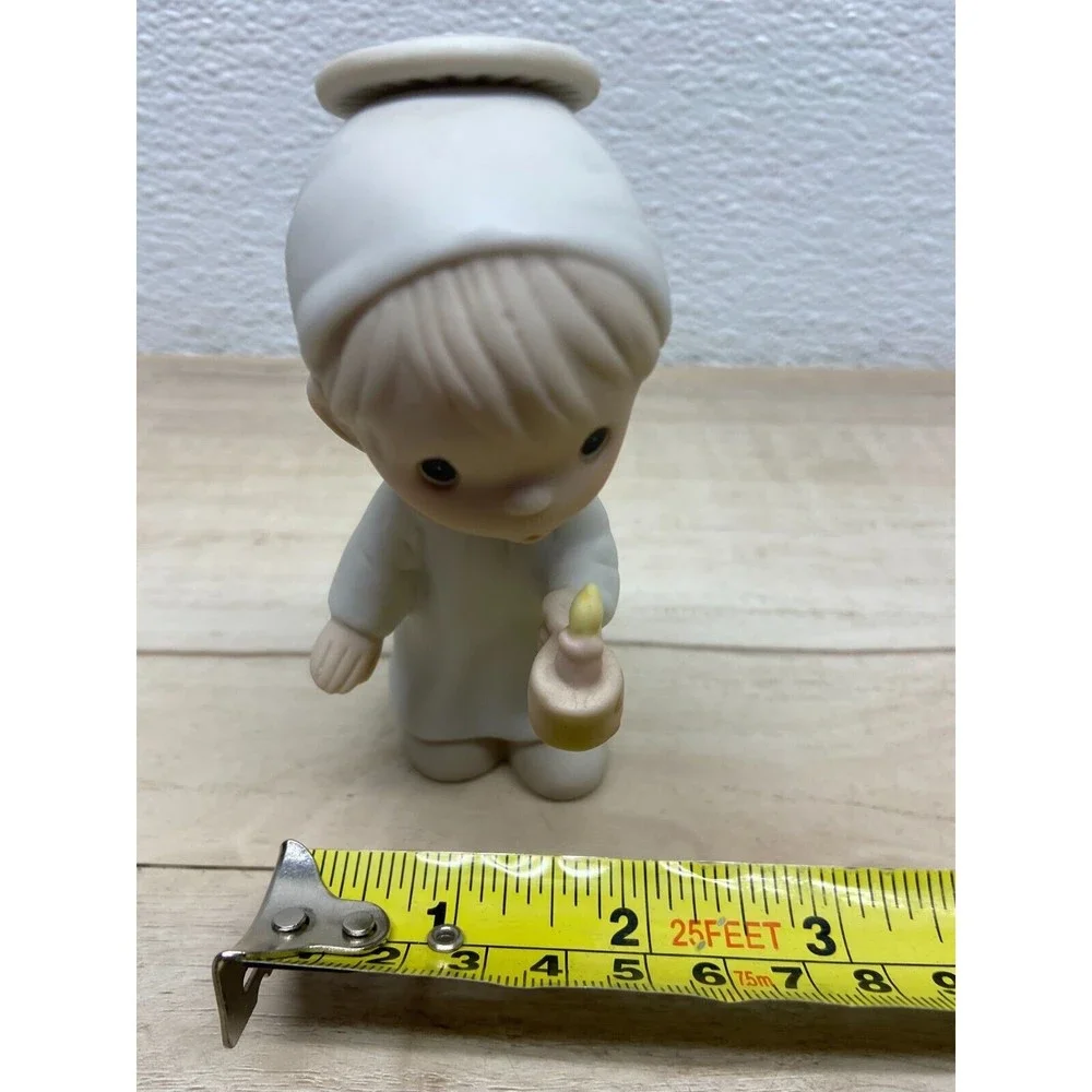 Vtg 1982 Enesco Precious Moments The First Noel Porcelain Figurine